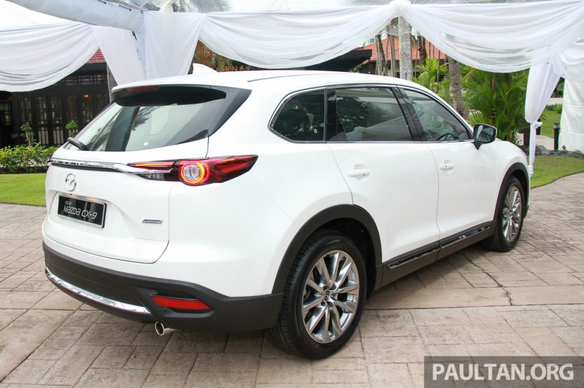 全新 Mazda CX-9 预览，搭载2.5升SkyActiv-G 涡轮引擎。 12253