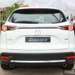 全新 Mazda CX-9 预览，搭载2.5升SkyActiv-G 涡轮引擎。