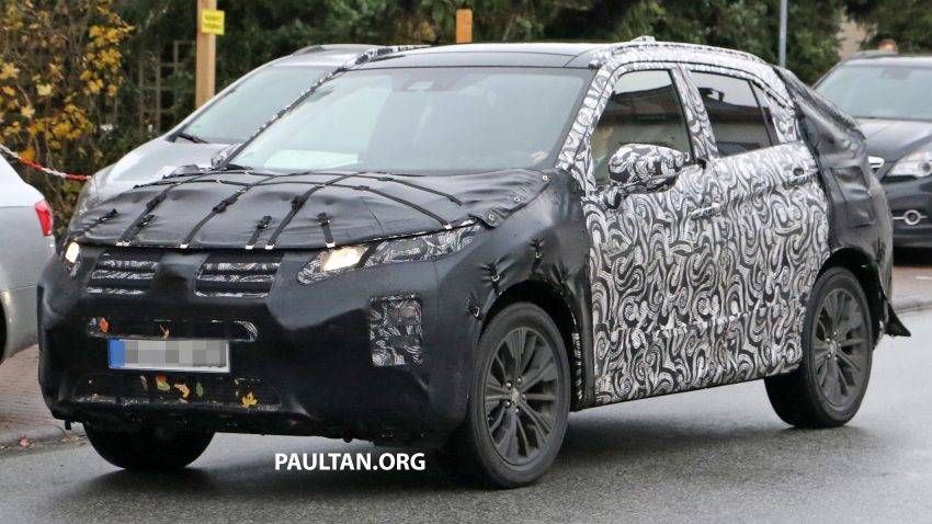 全新 Mitsubishi ASX 步入开发阶段尾声，欧洲谍照曝光。 14449