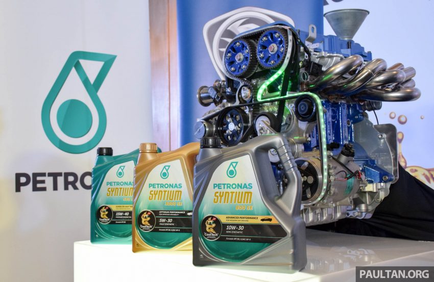 Proton 与 Petronas 合作推出专属 Syntium SE 引擎油，仅在全马Proton维修与服务中心出售，含CoolTech技术。 12842