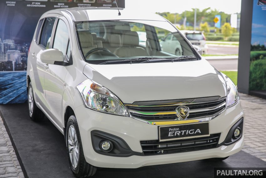 Proton Ertiga 本地上市，全新六人座 MPV 加入战围，获 ASEAN NCAP 4星评价，三等级，新车售价从RM59k起！ 14407