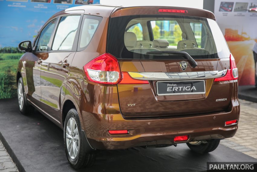 Proton Ertiga 本地上市，全新六人座 MPV 加入战围，获 ASEAN NCAP 4星评价，三等级，新车售价从RM59k起！ 14395