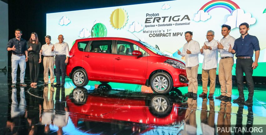 Proton Ertiga 本地上市，全新六人座 MPV 加入战围，获 ASEAN NCAP 4星评价，三等级，新车售价从RM59k起！ 14316