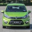 Proton Iriz 小改款被目击现身公路，采用黑色车顶设计。