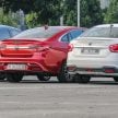 Proton Perdana、Persona、Saga 三大新车合体图集。