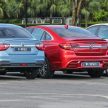 Proton Perdana、Persona、Saga 三大新车合体图集。