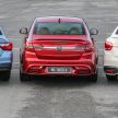 Proton Perdana、Persona、Saga 三大新车合体图集。