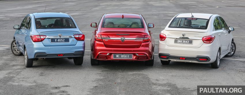 Proton Perdana、Persona、Saga 三大新车合体图集。 13270