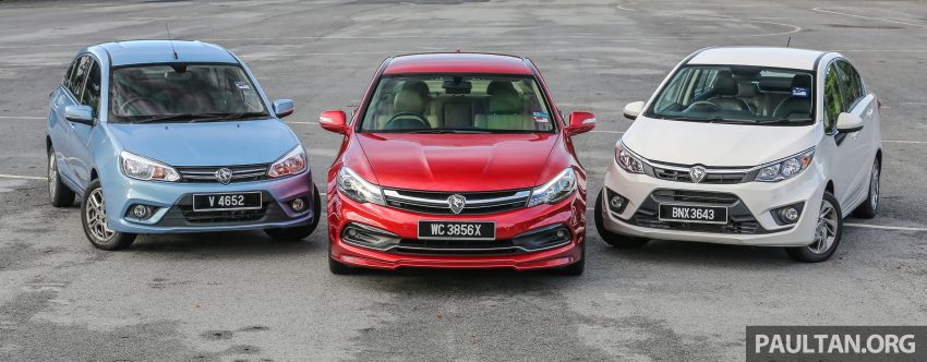 Proton Perdana、Persona、Saga 三大新车合体图集。 13271
