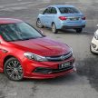 Proton Perdana、Persona、Saga 三大新车合体图集。