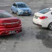 Proton Perdana、Persona、Saga 三大新车合体图集。