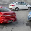 Proton Perdana、Persona、Saga 三大新车合体图集。