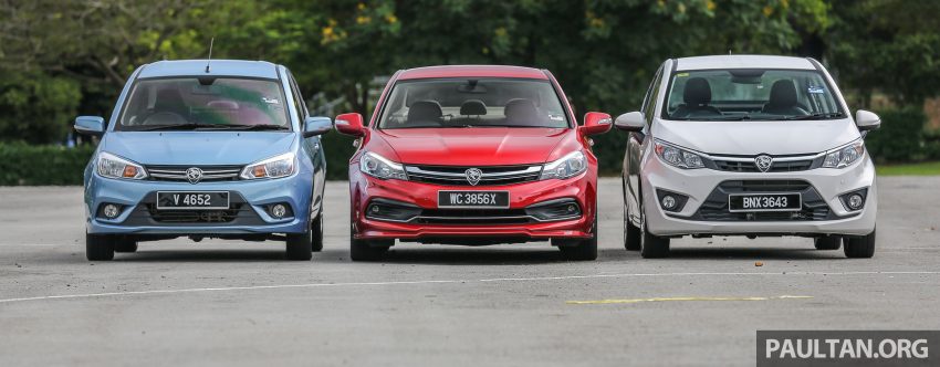 Proton Perdana、Persona、Saga 三大新车合体图集。 13259