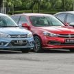 Proton Perdana、Persona、Saga 三大新车合体图集。