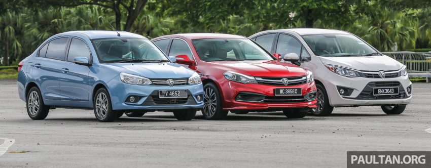 Proton Perdana、Persona、Saga 三大新车合体图集。 13261