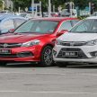 Proton Perdana、Persona、Saga 三大新车合体图集。