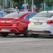 Proton Perdana、Persona、Saga 三大新车合体图集。