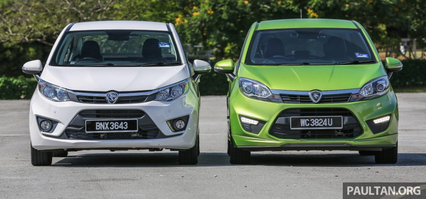 Proton Persona vs Proton Iriz，长短孪生兄弟图片合辑！ 13482