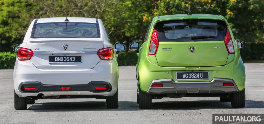 Proton Persona vs Proton Iriz，长短孪生兄弟图片合辑！ 13484