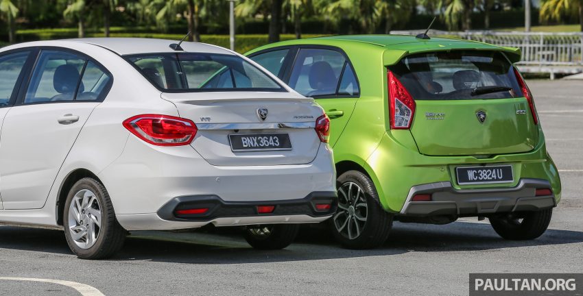 Proton Persona vs Proton Iriz，长短孪生兄弟图片合辑！ 13486