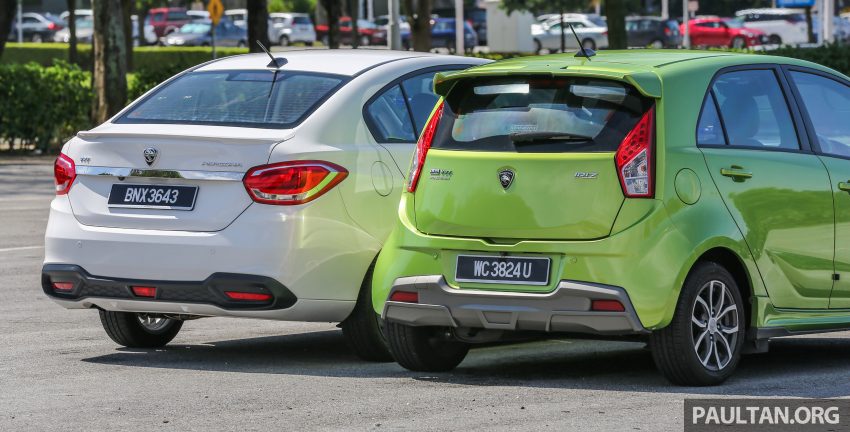 Proton Persona vs Proton Iriz，长短孪生兄弟图片合辑！ 13488