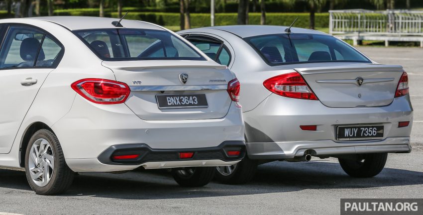 图辑：两代 Proton Persona ，新旧款式交集的火花。 13499