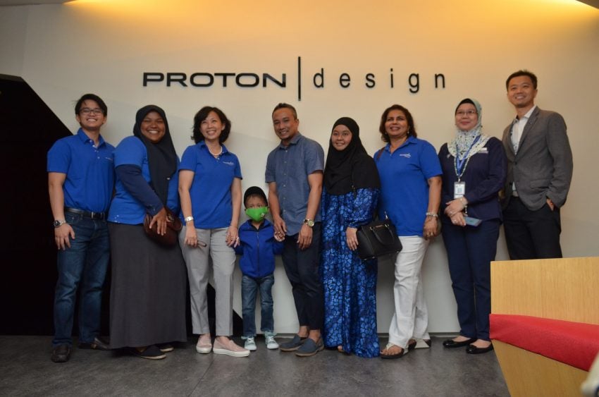 Proton 为六岁癌童圆梦，参观组装厂、设计部和试驾。 12284