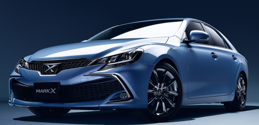 粉碎即将停产的传言，日本推出小改款 Toyota Mark X。 14098