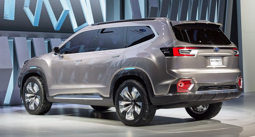 Subaru Viziv 概念车发布，全新七人座SUV，2018量产。 14137