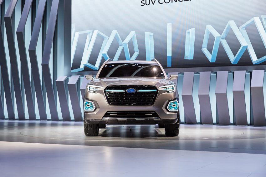 Subaru Viziv 概念车发布，全新七人座SUV，2018量产。 14147