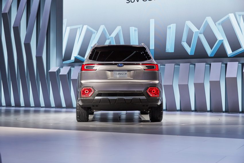 Subaru Viziv 概念车发布，全新七人座SUV，2018量产。 14149