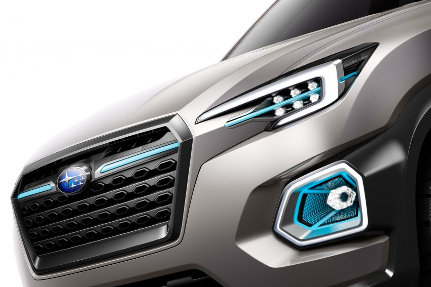 Subaru Viziv 概念车发布，全新七人座SUV，2018量产。 14131