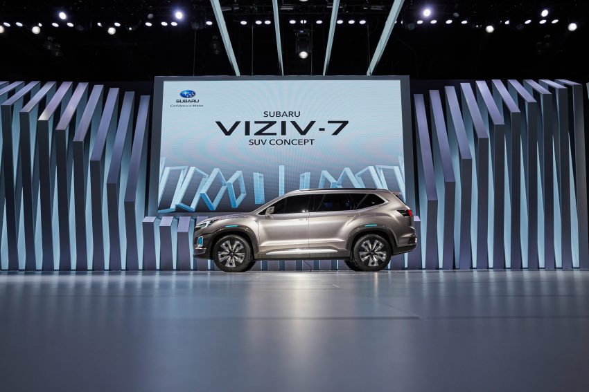 Subaru Viziv 概念车发布，全新七人座SUV，2018量产。 14134