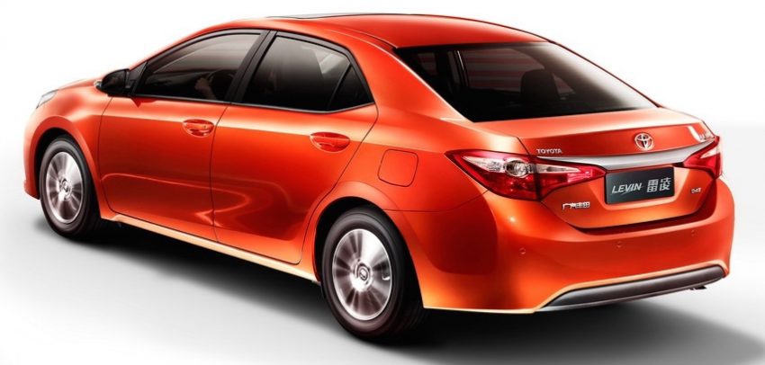 中国版 Toyota Corolla 小改款，加入1.2升涡轮增压引擎！ 12085