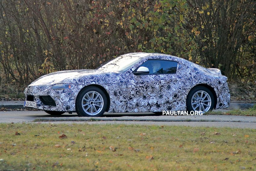 新一代牛魔王 Toyota Supra 欧洲谍照曝光，明年发布。 14771
