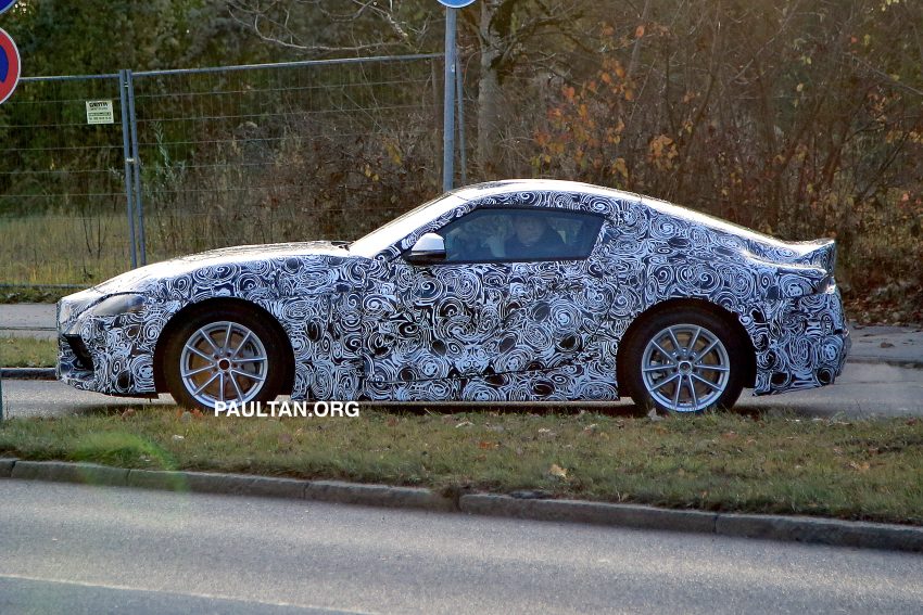 新一代牛魔王 Toyota Supra 欧洲谍照曝光，明年发布。 14772