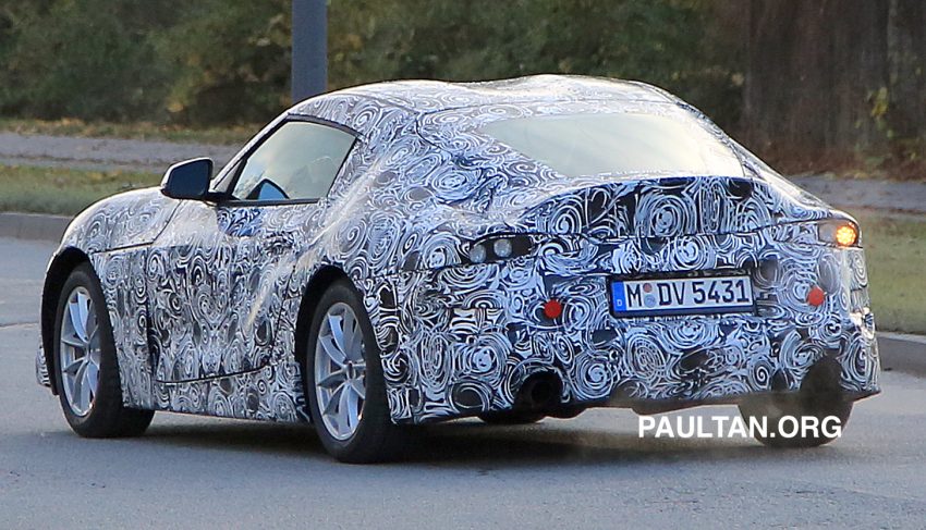 新一代牛魔王 Toyota Supra 欧洲谍照曝光，明年发布。 14776