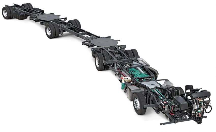 Volvo 发布30公尺巨型巴士底盘，可一次承载300乘客。 14467