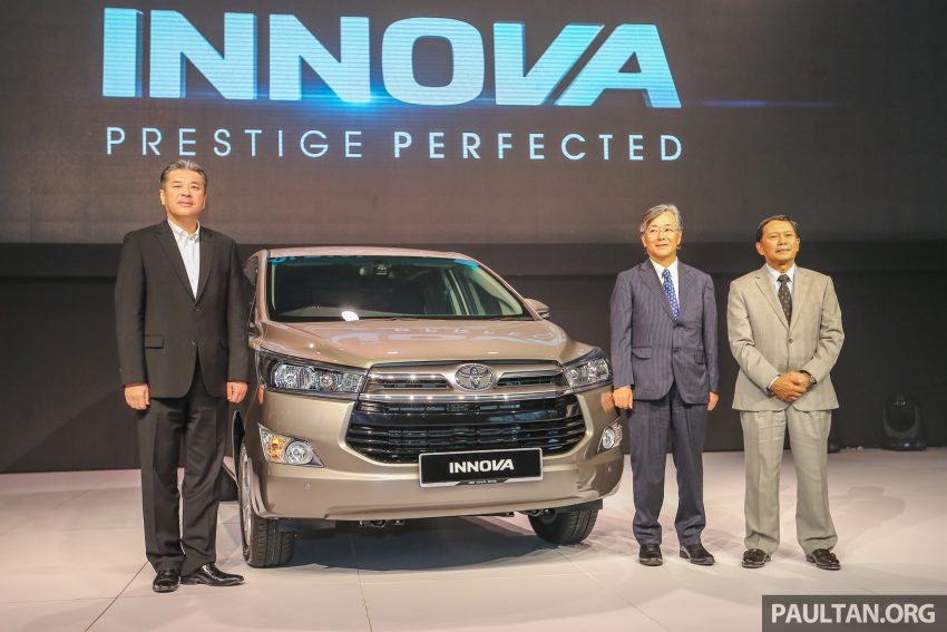 全新 Toyota Innova 本地上市，三等级售价从RM105k起。 15460