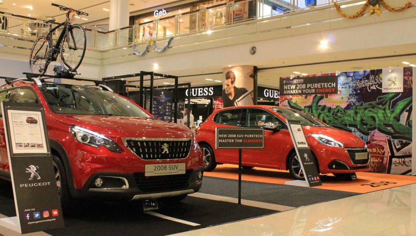 小改 Peugeot 208 和 2008，槟城Queensbay Mall预览。 15104