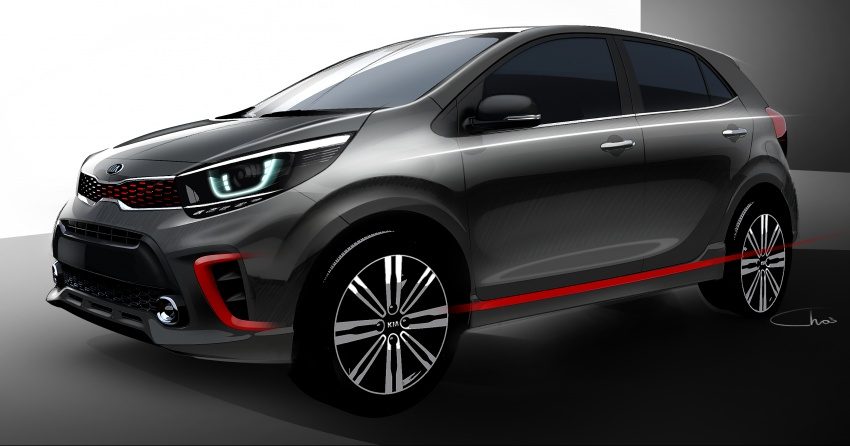 原厂发布全新 Kia Picanto 设计图，明年首季国外发布！ 16755