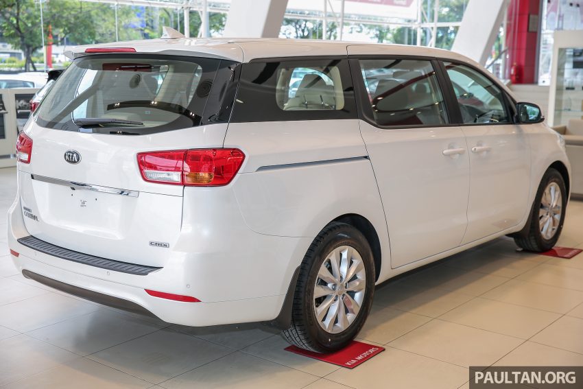 全新 Kia Grand Carnival 本地规格配备与售价确认，分两个等级，统一搭载 2.2 CRDi 柴油引擎，价格RM154k起！ 16834