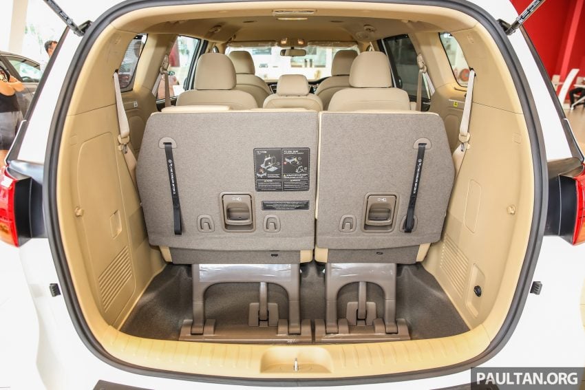 全新 Kia Grand Carnival 本地规格配备与售价确认，分两个等级，统一搭载 2.2 CRDi 柴油引擎，价格RM154k起！ 16897