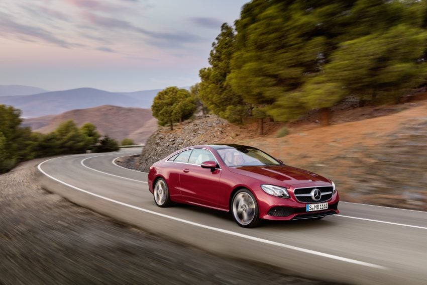 Mercedes-Benz E-Class Coupe ，帅气外表更强动力。 16010