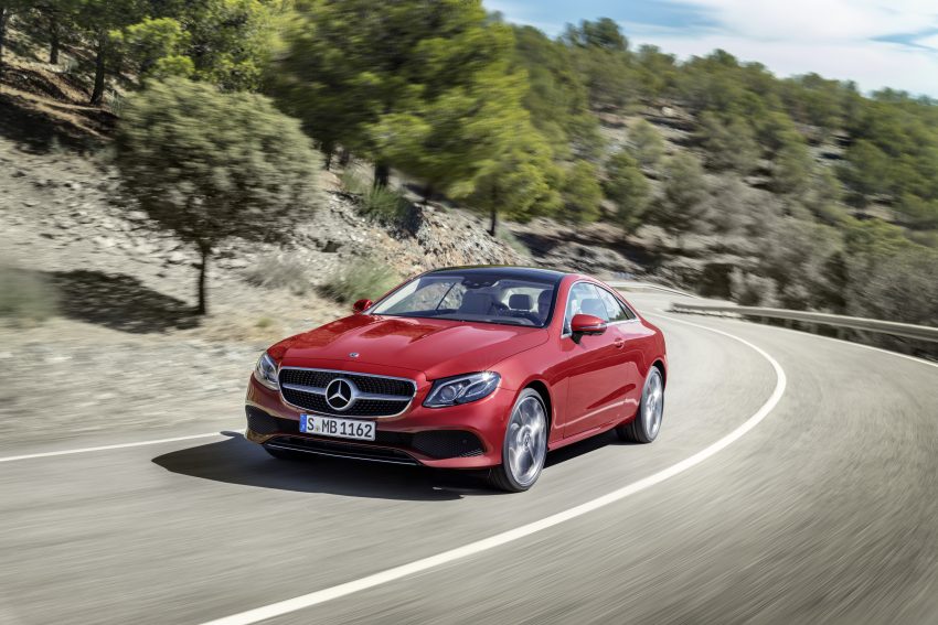 Mercedes-Benz E-Class Coupe ，帅气外表更强动力。 16017
