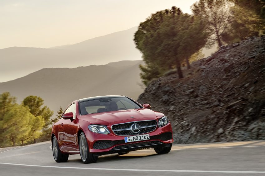 Mercedes-Benz E-Class Coupe ，帅气外表更强动力。 16021