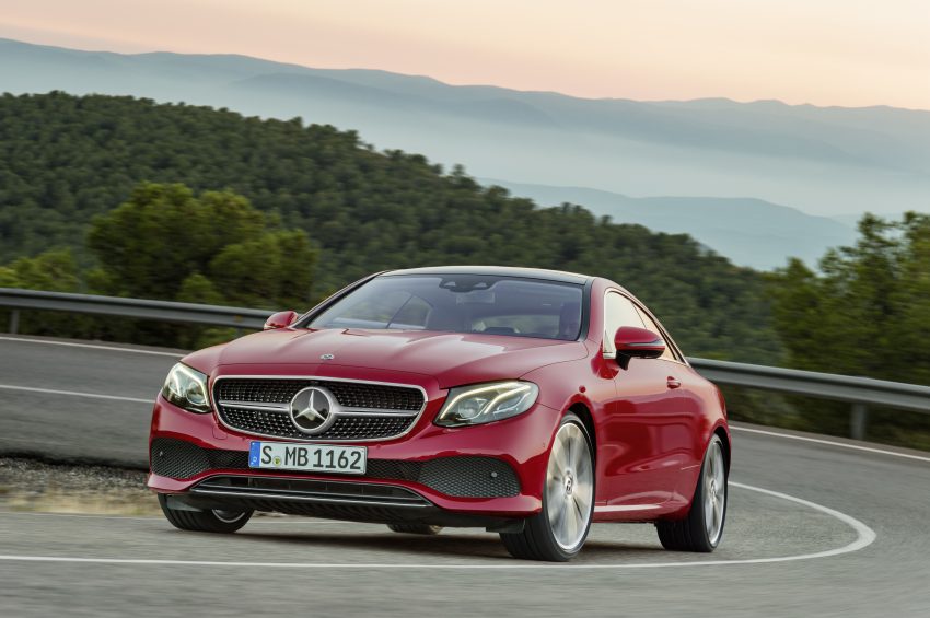 Mercedes-Benz E-Class Coupe ，帅气外表更强动力。 16022
