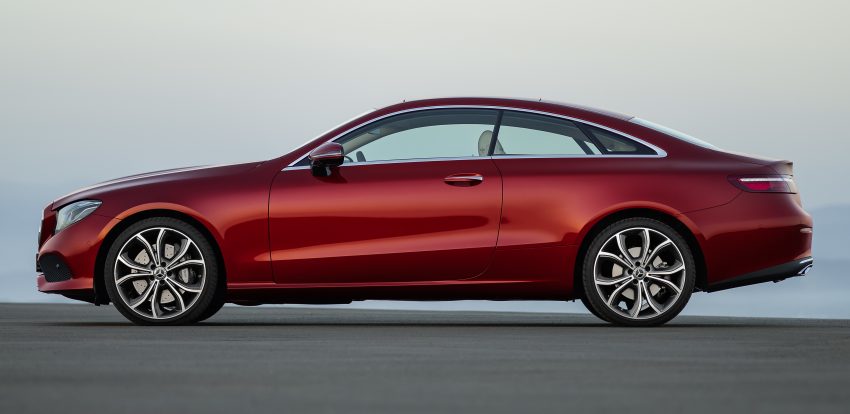 Mercedes-Benz E-Class Coupe ，帅气外表更强动力。 16023