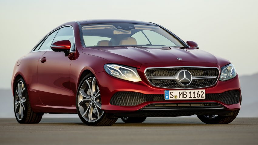 Mercedes-Benz E-Class Coupe ，帅气外表更强动力。 16025