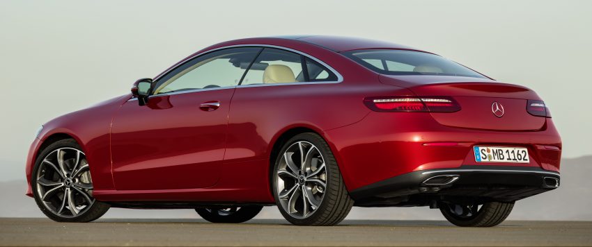 Mercedes-Benz E-Class Coupe ，帅气外表更强动力。 16027